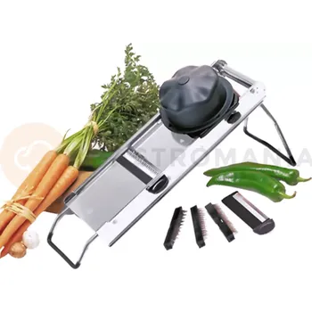 Kráječ zeleniny Ruční mandolína na zeleninu 390x240 mm | CONTACTO, 4467/470