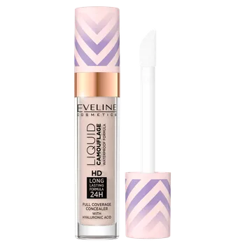 Přípravek na tvář Eveline Cosmetics Liquid Camuflage voděodolný korektor na obličej 02 light vanilla, 7 ml