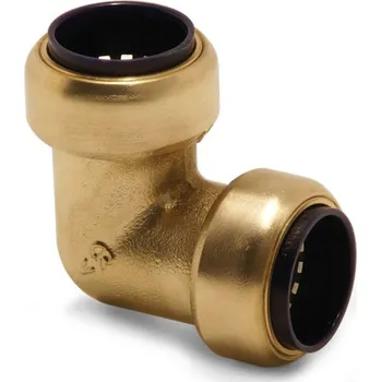 Úhlová spojka 90° (mosaz), trubka 18 mm