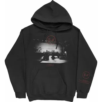 Pánská mikina Twenty One Pilots mikina, Dark Stage Arm Prints Back Black, pánská XL