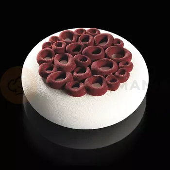 Kuchyňská sůl Silikonová forma na 3D dezert - 240x140 mm, 2 ks, 110x10 mm, 45 ml - TOP10S | PAVONI, Mini Coral