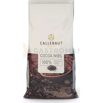 Výroba svíčky Drcené pražené kakaové boby Nibsy, 0,8 kg balení | CALLEBAUT, NIBS-S502-X47