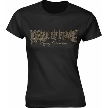 Dámské tričko Cradle Of Filth tričko, Nymph Logo Girly BP Black, dámské XL