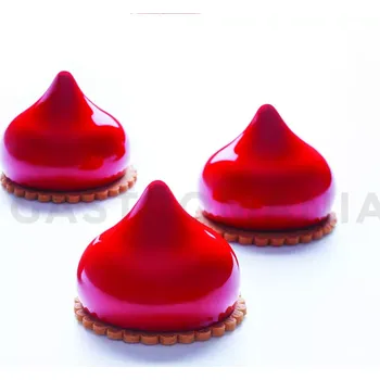 Kuchyňská sůl Silikonová forma na monoporce - 400x300 mm, 12 porcí, 65x57 mm, 100 ml - PX4355S | PAVONI, Jasmine