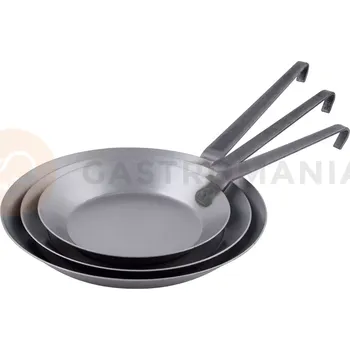 Pečicí pánev Pánev ocelová lisovaná, Ø 240 mm | GASTRO-TIP, 400292065124