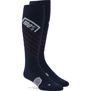 Pánské termo ponožky 100% Hi Side MX Socks Blue L/XL