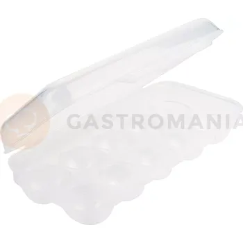 Nádoba na led Krabička s víkem na vajíčka z polypropylenu, 245x105x70 mm | CONTACTO, 8035/010