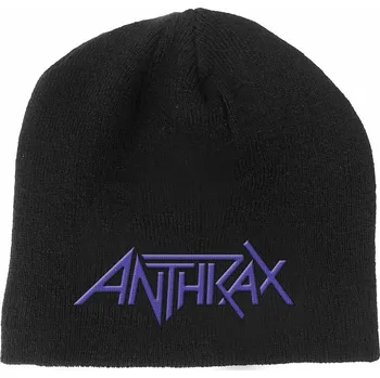 Čepice Anthrax zimní kulich, Logo Purple