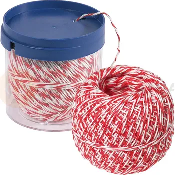 Příbor Motouz na maso s dávkovačem, 150 m bílo-červený | CONTACTO, 3884/153