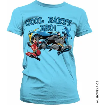 Dámské tričko Batman tričko, Cool Party Bro! Girly, dámské S