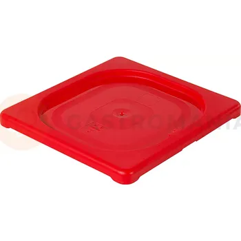 Nádoba na led Víko z polypropylenu GN 1/6, červené | CONTACTO, 5525/169