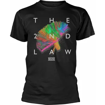 Pánské tričko Muse tričko, The 2nd Law Black, pánské XXL