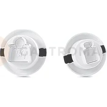 Výroba svíčky Vykrajovátka na těsto s razítkem ve tvaru kabelky a parfému, komplet 2 ks | SILIKOMART, TAG15 Glam