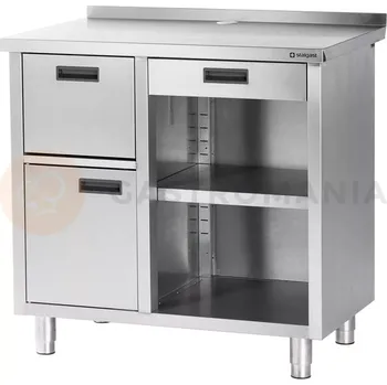 Vybavení pro přežití Stůl pod kávovar 100 x 70 x 100 cm | STALGAST, 486700