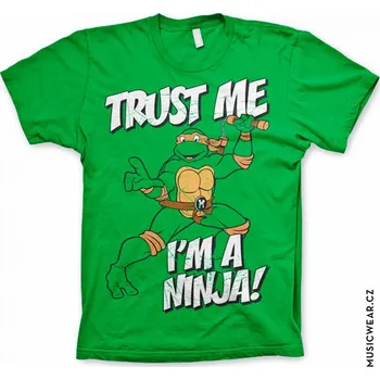 Pánské tričko Želvy Ninja tričko, Trust Me I´m A Ninja, pánské L