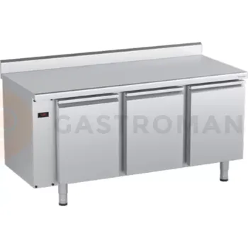Chladicí stůl pekárenský bez agregátu a plnými dveřmi 1850x800x850 mm | DORA METAL, DM-90407