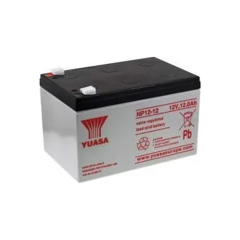 Záložní baterie Olověný akumulátor NP12-12 Vds - YUASA originál 12V 12Ah