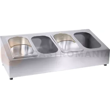 Servírovací stolek Stojan na 4 nádoby 7002/001 | CONTACTO, 7003/004