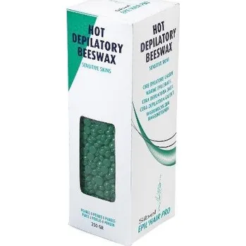Přípravek na depilaci a epilaci Sibel BEESWAX depilační vosk 250g, na jemnou pokožku