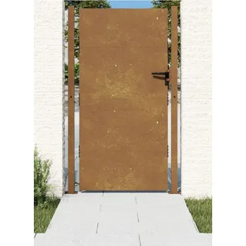 vidaXL Zahradní branka cornetová ocel 153267 105 x 205 cm