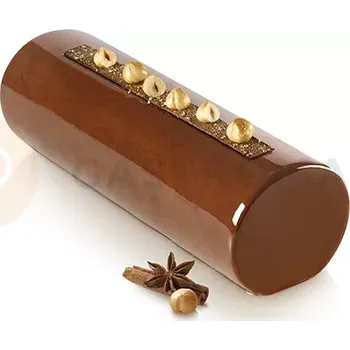 Výroba svíčky Sada forem na moučníky a dezerty - cylindrický tvar 1080 ml, 250x70 mm | SILIKOMART, Elegance 1080