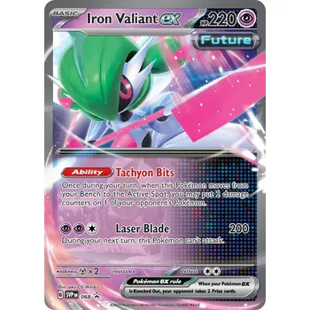 Sběratelská karetní hra Iron Valiant ex SVP068 - Scarlet & Violet Promos