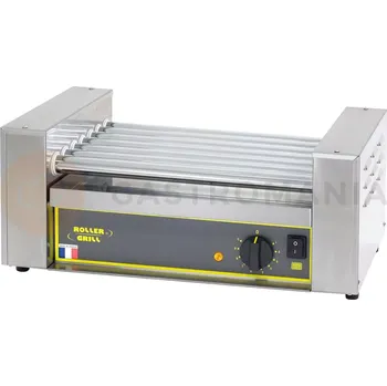 Ohřívač nápojů Ohřívač párků se 7 opékajícími válci | ROLLER GRILL, 777301