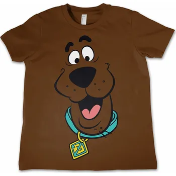 Scooby Doo tričko, Face Brown, dětské L dětská velikost L (10 let)