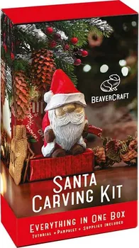 Pracovní nůž BeaverCraft DIY06 řezbářská sada pro začátečníky Santa