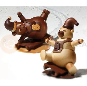 Čokoládová tyčinka Forma na čokoládu - medvídek, 160x200 mm, 400 g - KT93 | PAVONI, Otto