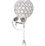 Nástěnná lampa v glamour stylu APP716-1W E27 stříbrná