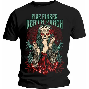 Five Finger Death Punch tričko, Lady Muerta, pánské L