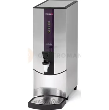 Výrobník sody Várnice na horkou vodu s kohoutkem, pultová 10 l, 463x210x590 mm | MARCO, Ecoboiler T10