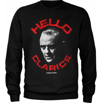 Pánská mikina Silence Of The Lambs mikina, Hello Clarice Black, pánská S