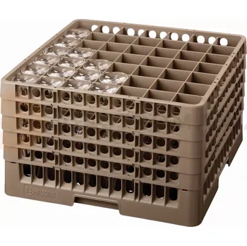 Čistič myček Koš na sklenice, 49 přihrádek, 500x500x306 mm | BARTSCHER, 5355