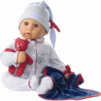 Panenka Götz panenka kluk 48 cm COOKIE hnědé oči + set AKCE!