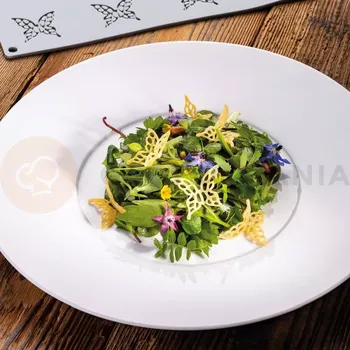 Kuchyňská sůl Silikonová forma na chuťovky, motýl, 12 x důlků, 300x200 mm, 1 ml - GG051S | PAVONI, Mariposa S