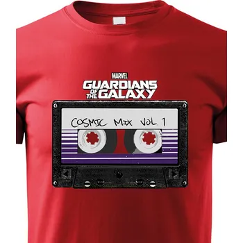 Chlapecké tričko Dětské tričko Guardians of the Galaxy, Barva Červená, Velikost 158 cm/12 roků, Canvas Dětské tričko Bezvatriko.cz 2354