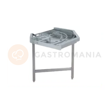 Počítačový stůl Stůl 90° s podáváním výstupní | RM GASTRO, CT-171