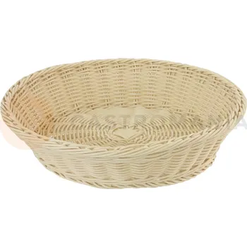 Košík z polypropylenu na pečivo, kulatý 380x85 mm | CONTACTO, 4789/380