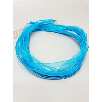 Řetízek Stužka tyrkysová