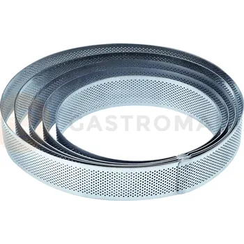 Výroba svíčky Cukrářská perforovaná forma na dorty - kulatá - 21x3,5 cm | PAVONI, XF2135