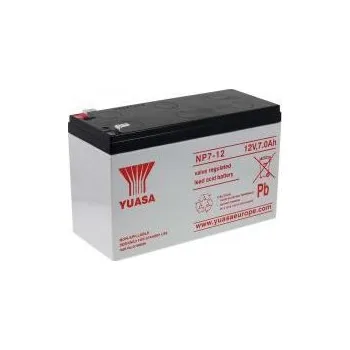 Záložní baterie Olověný akumulátor NP7-12 7Ah / 12V Vds - YUASA originál 7000mAh