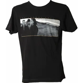 Pánské tričko U2 tričko, Joshua Tree Dates 2017 BP Black, pánské XL