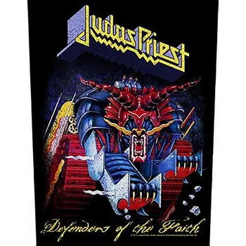 Nášivka Judas Priest nášivka na záda 30x27x36 cm, Defenders of the Faith