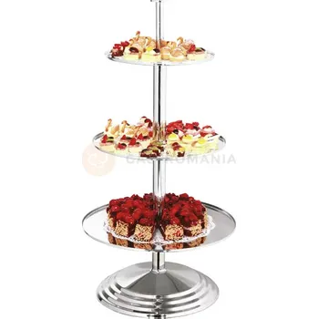 Stojan na sedlo Etažér na dezerty EXCLUSIVE 340/420/500 mm | GASTRO-TIP, 3210250