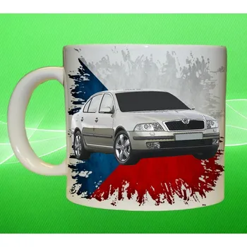 hrnek s autem České auta 28 75ml (hrneček s osobním autem České výroby)