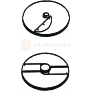 Kráječ zeleniny Kotouč plátkovací E a polohovací X X1-8, 1-8 mm | GASTRO-TIP, 7110602