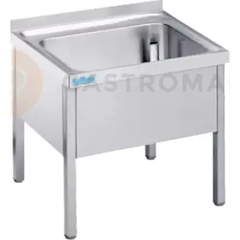 Umyvadlo Samostatný dřez bez podstavce a opláštění 650x700x700 mm | RILLING, ASA 0706C 1000