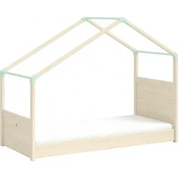 Dětská postel Domečková postel Fairy I - dub světlý